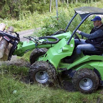 Log grab operation